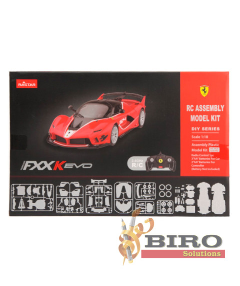 RS Masina cu telecomanda RASTAR DIY 1:18 Ferrari FXX-K EVO (baterii)
